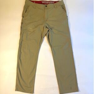 Wrangler ATG All Terrain Gear Mens Khaki Tan Cargo Utility Pants 38x32 112361365